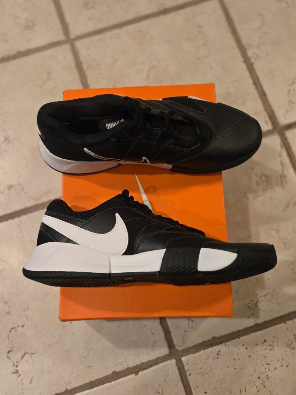 NEW Nike Court Lite 4 FD6574 001 Men's White/Black Size 10 Shoes